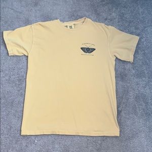 💛faded yellow comfort colors shirt